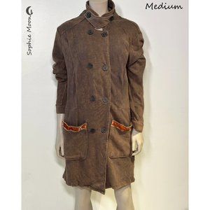 Brown Bohemian Long Coat